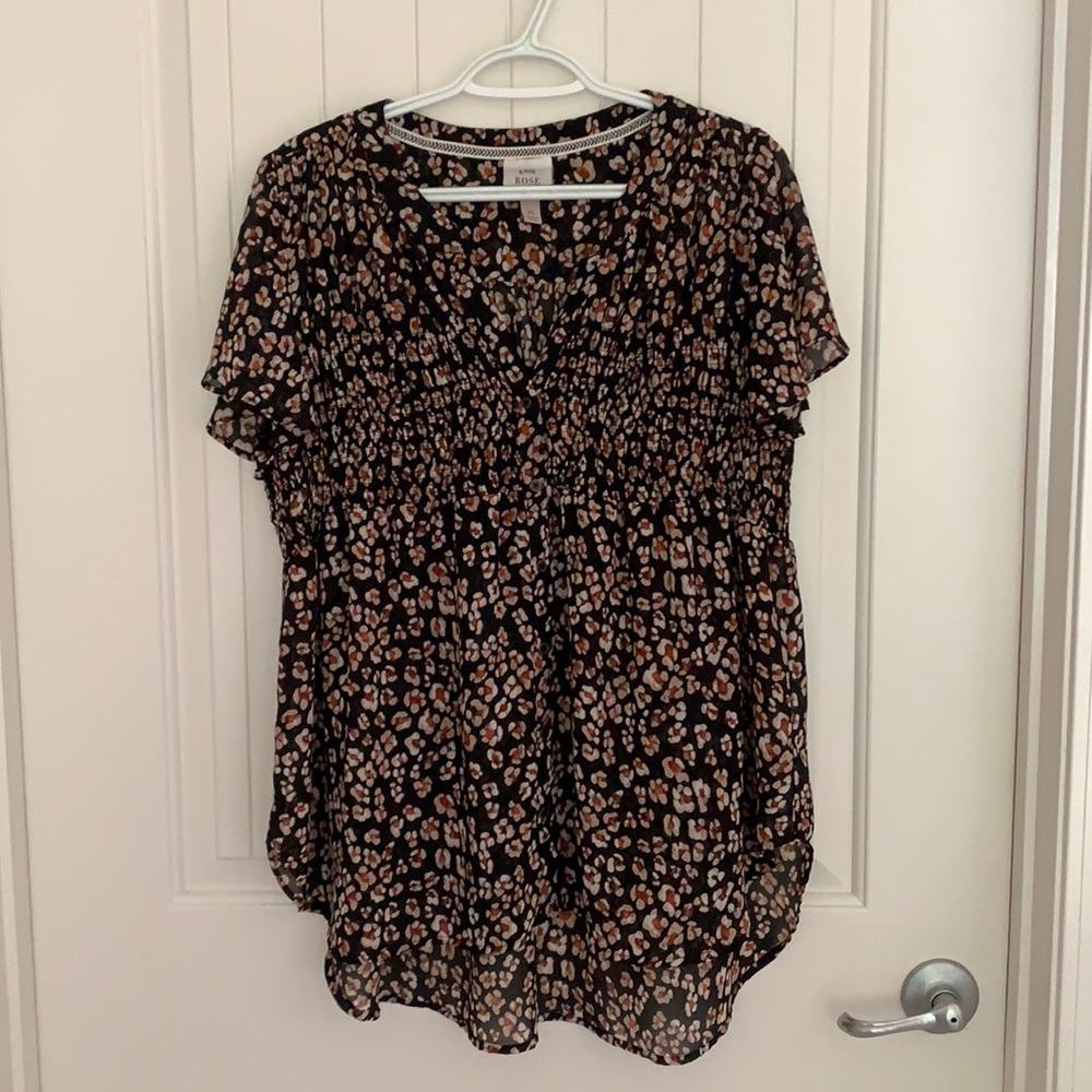 Knox Rose/Target Floral Blouse